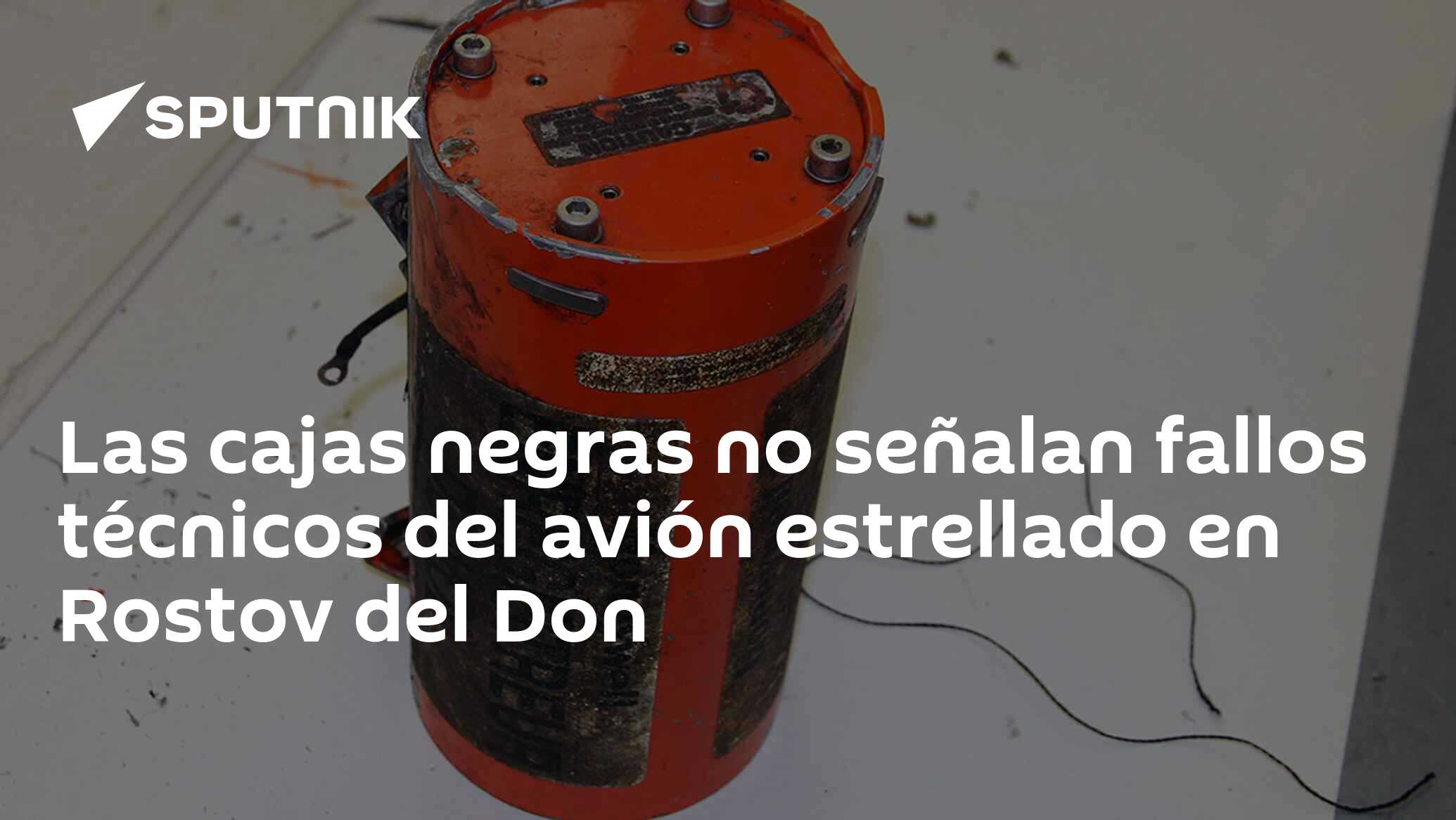 Las Cajas Negras No Señalan Fallos Técnicos Del Avión Estrellado En ...