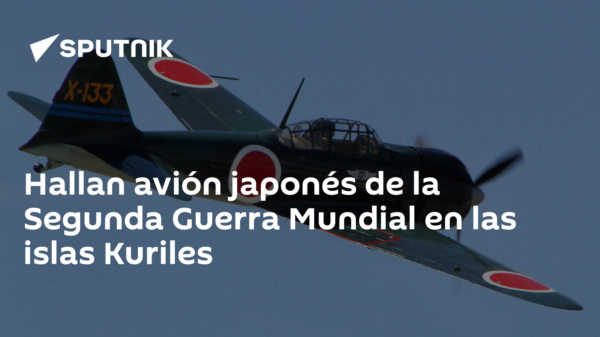 Hallan avión japonés de la Segunda Guerra Mundial en las islas Kuriles -  , Sputnik Mundo