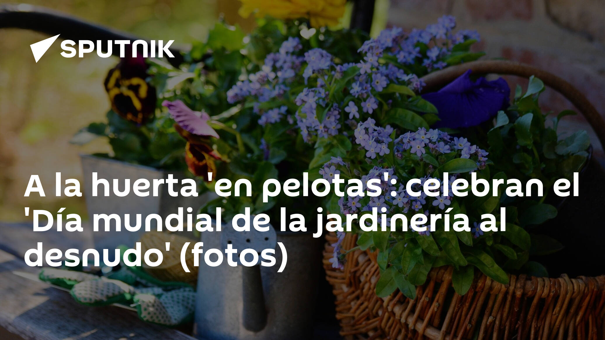 A La Huerta En Pelotas Celebran El Día Mundial De La Jardinería Al