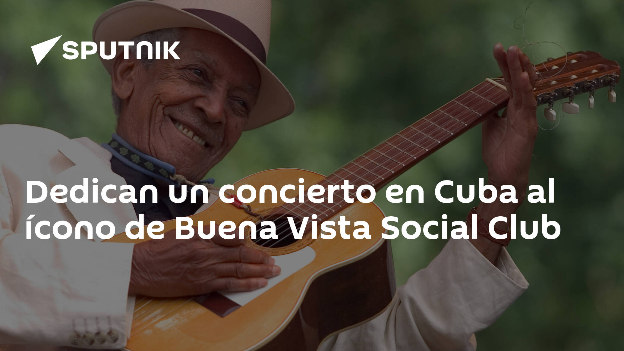 Dedican un concierto en Cuba al ícono de Buena Vista Social Club -  , Sputnik Mundo
