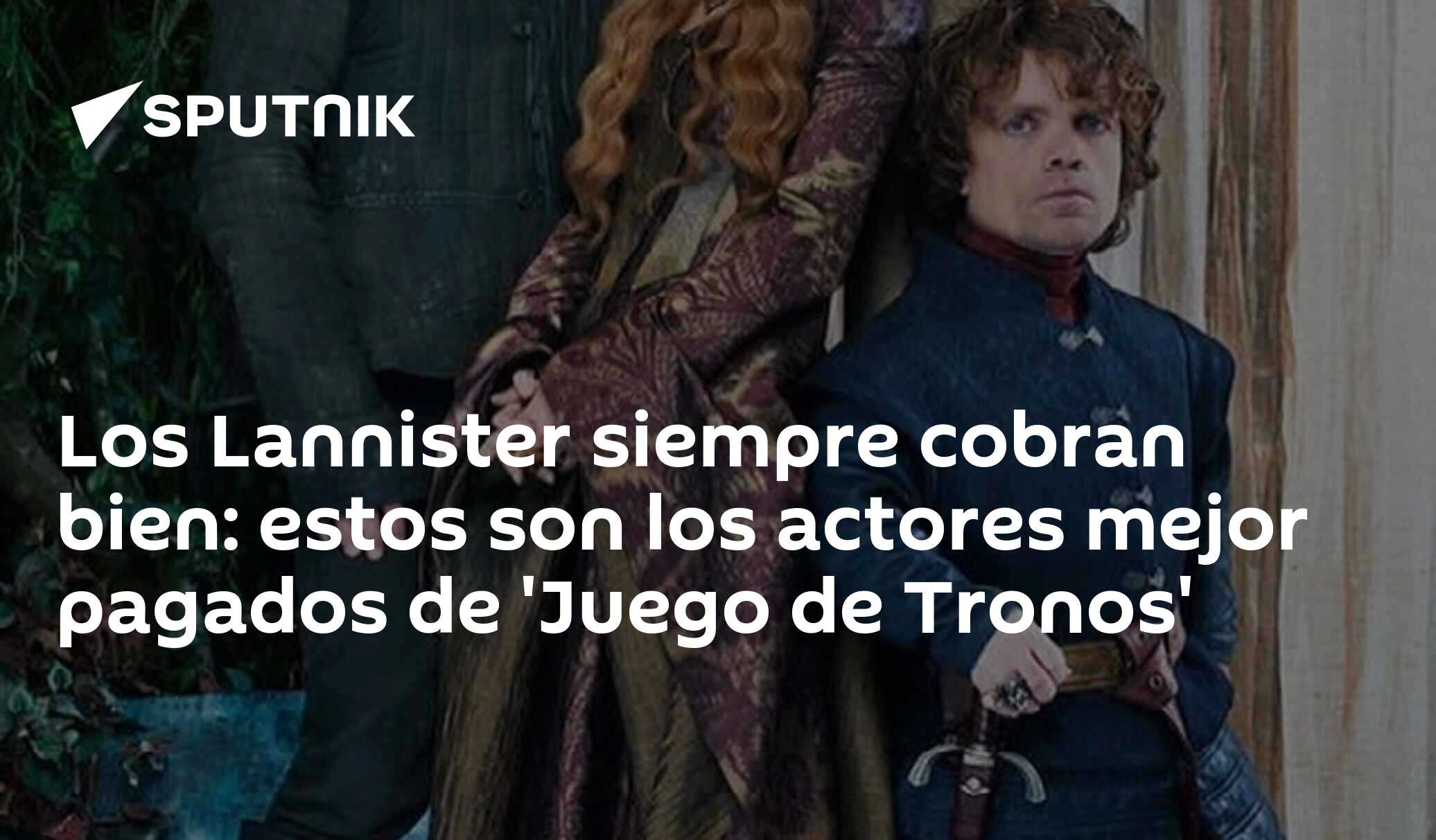 Los protagonistas de 'Juego de Tronos', entre los mejores pagados