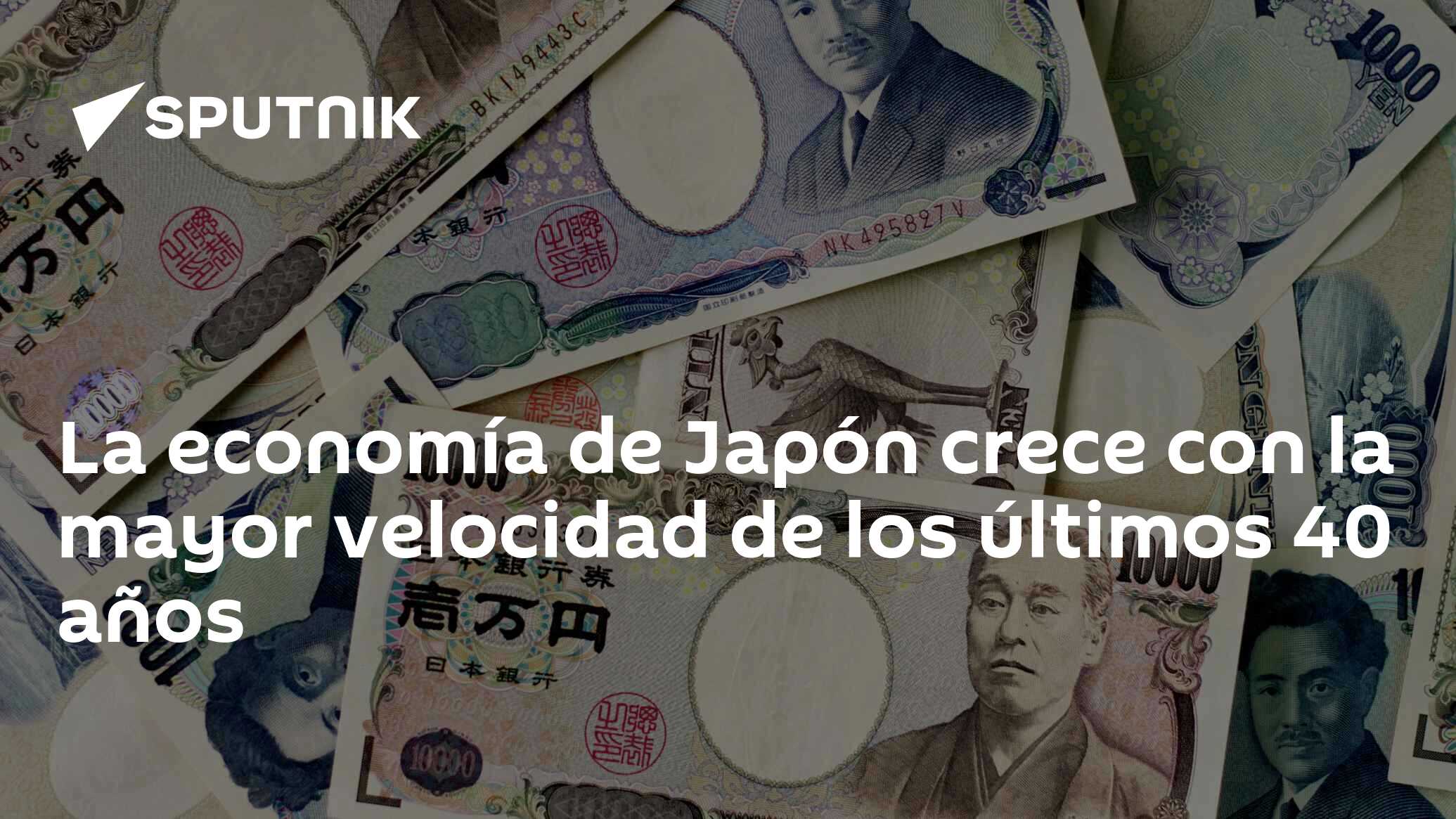 La Economía De Japón Crece Con La Mayor Velocidad De Los últimos 40 Años 16 11 2020 Sputnik Mundo