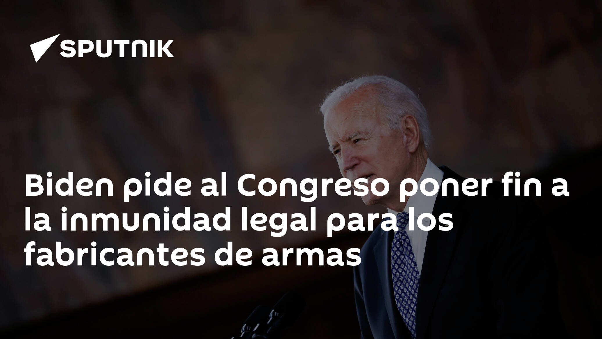 Biden simplificou procedimentos para compra de armas críticas para o  Exército dos EUA - 03.10.2022, Sputnik Brasil