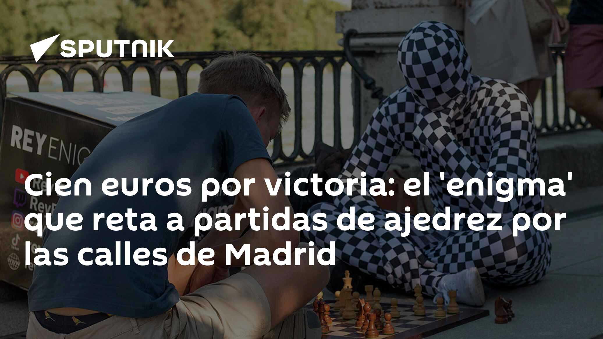 Cien euros por victoria: el 'enigma' que reta a partidas de