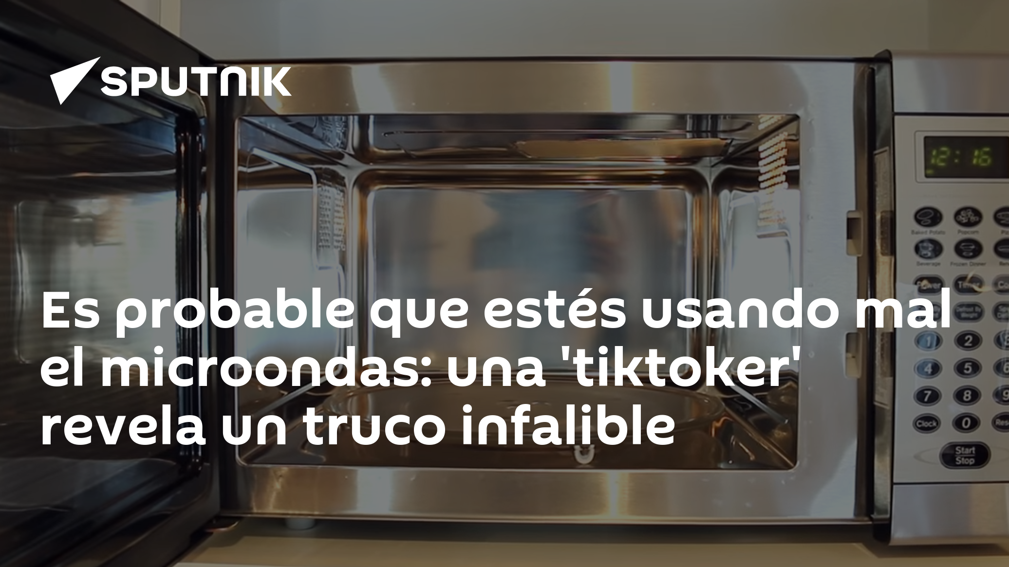 El truco definitivo para calentar la comida en el microondas y que no se  caliente por partes, Actualidad