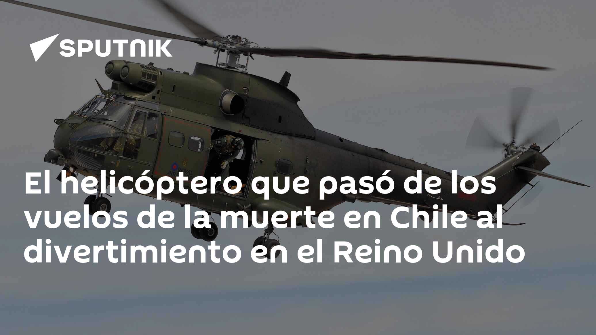 El Helicóptero Que Pasó De Los Vuelos De La Muerte En Chile Al