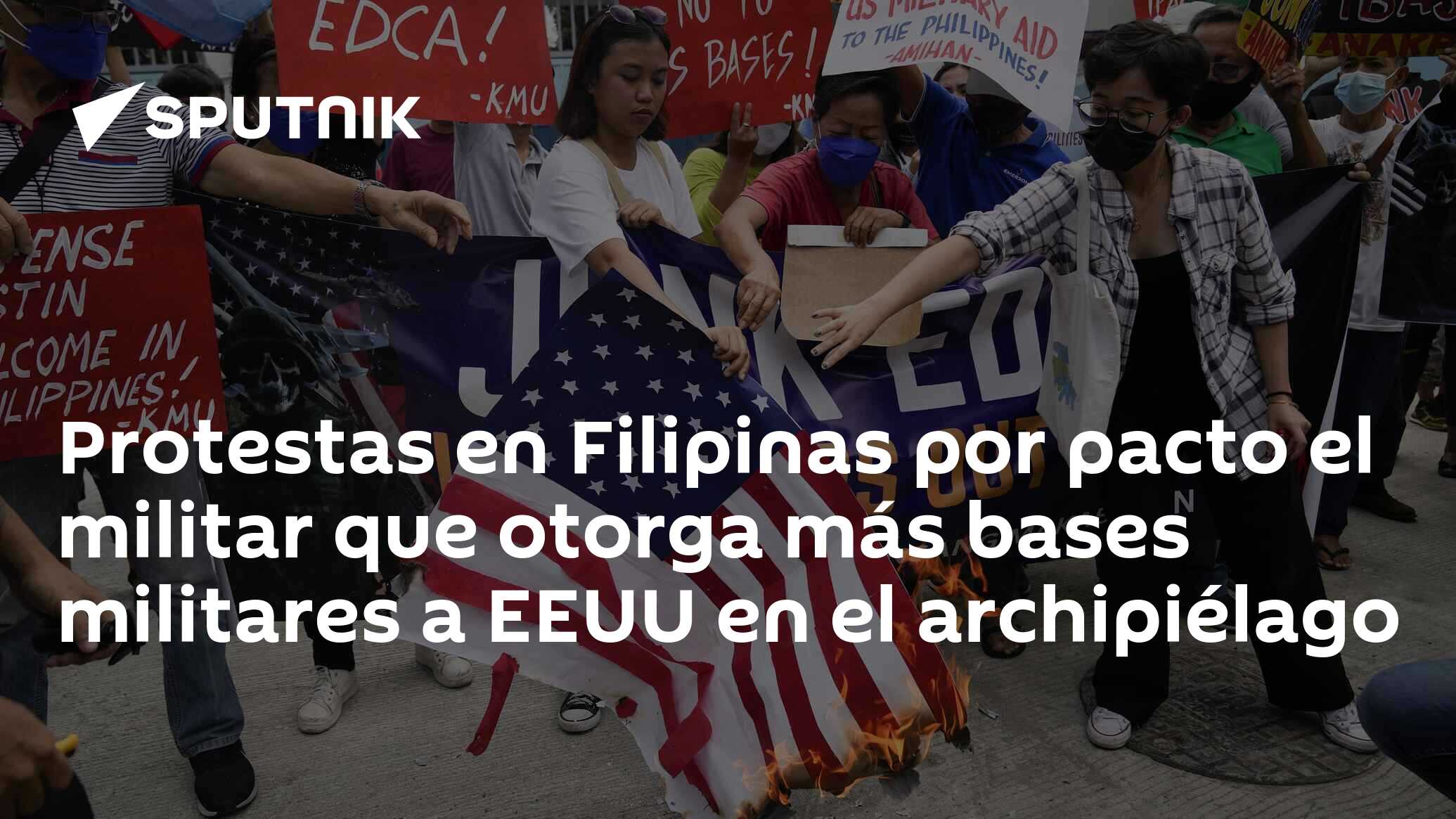 Protestas En Filipinas Por Pacto El Militar Que Otorga Más Bases Militares A Eeuu En El 7454