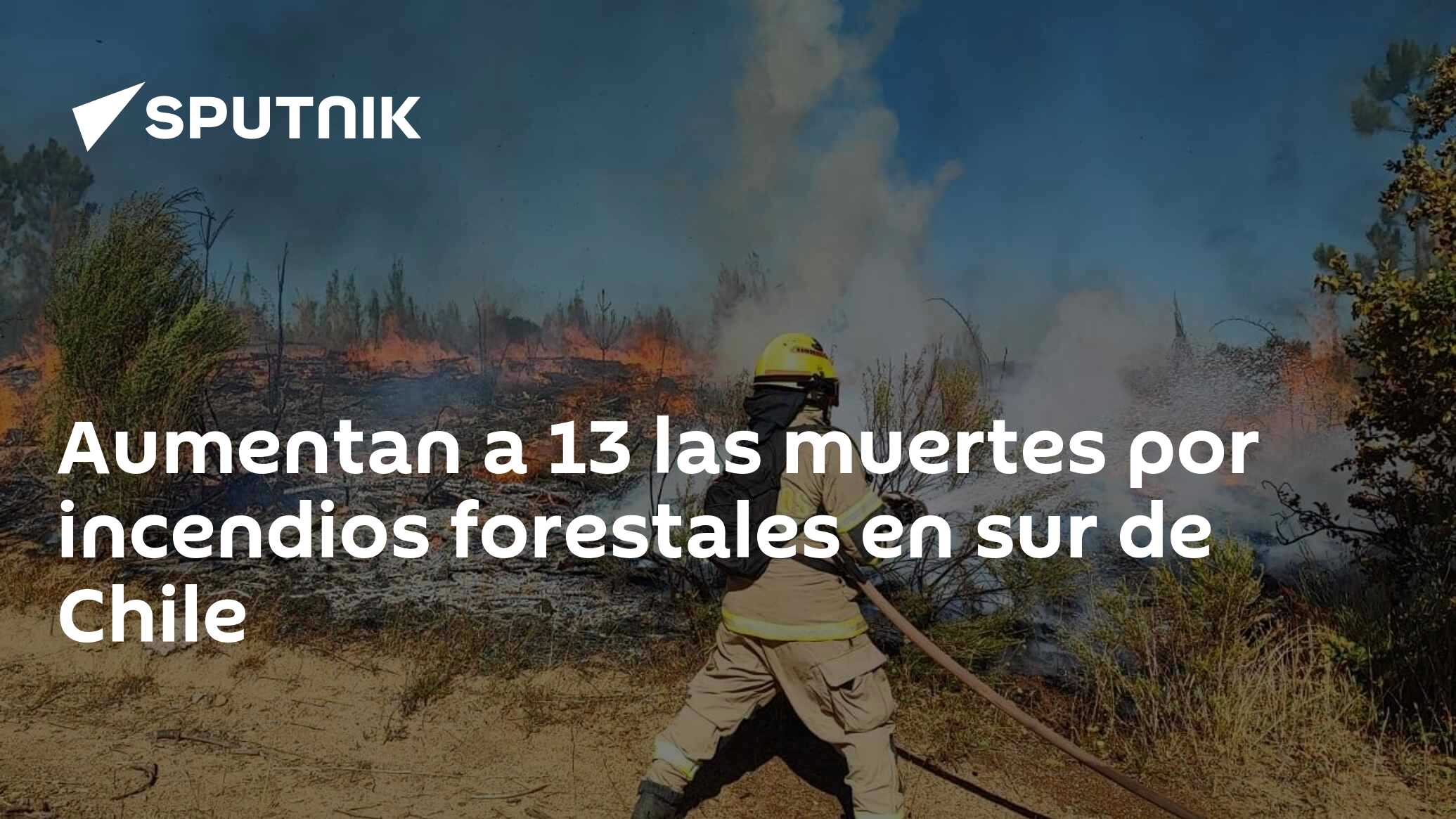 Aumentan A 13 Las Muertes Por Incendios Forestales En Sur De Chile 04