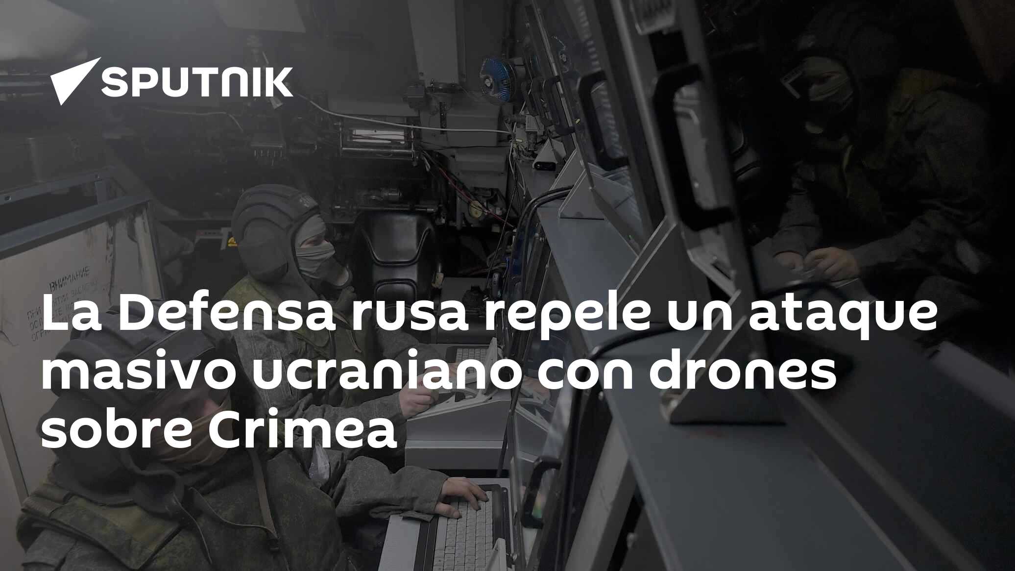 La Defensa Rusa Repele Un Ataque Masivo Ucraniano Con Drones Sobre ...