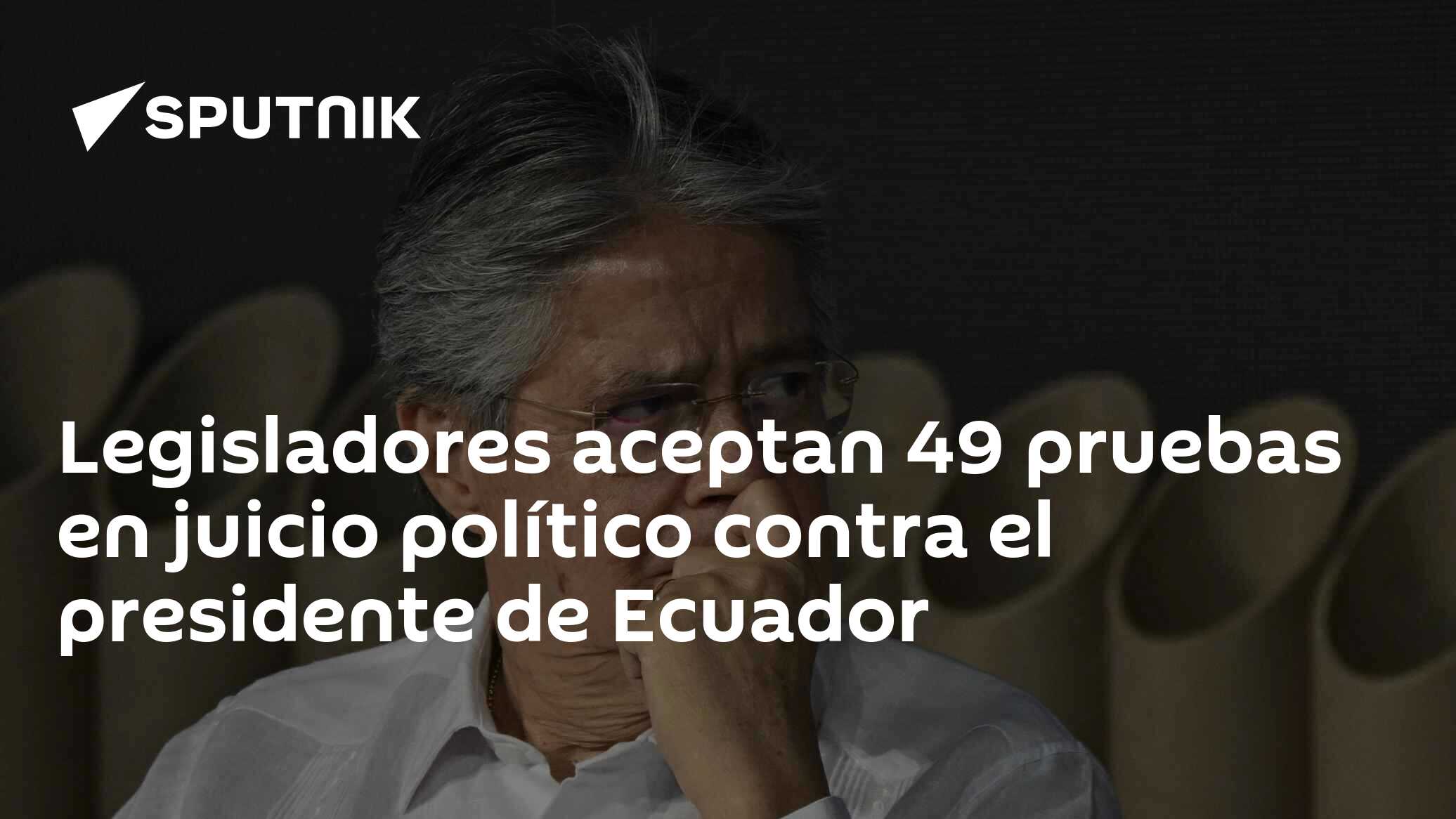 Legisladores Aceptan 49 Pruebas En Juicio Político Contra El Presidente ...