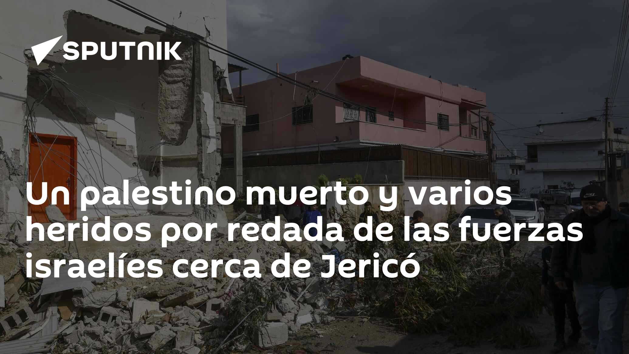 Un Palestino Muerto Y Varios Heridos Por Redada De Las Fuerzas Israelíes Cerca De Jericó 0105 0184