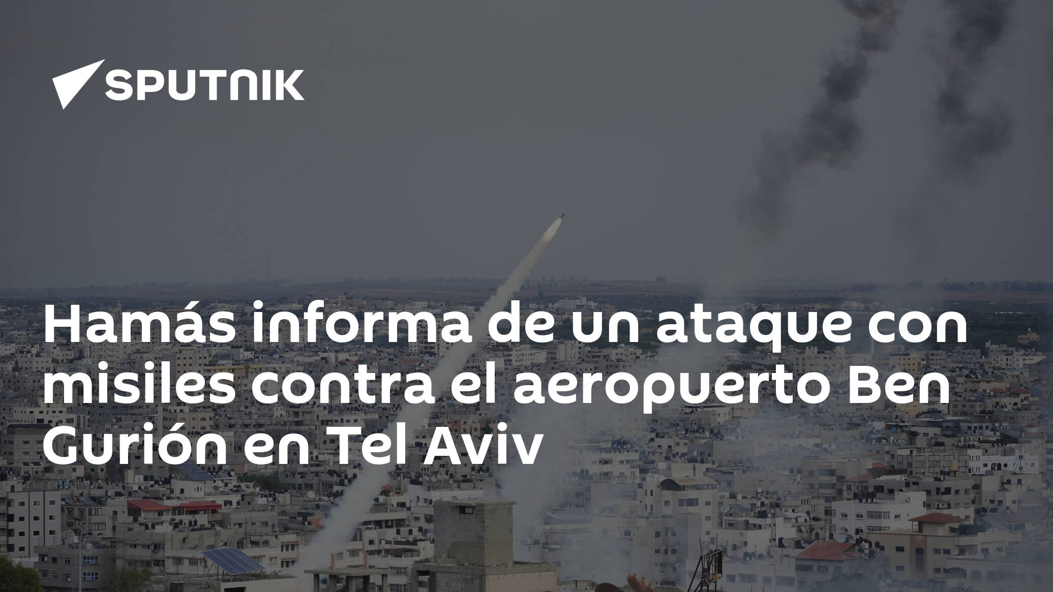 Hamas mengumumkan serangan rudal di Bandara Ben Gurion di Tel Aviv