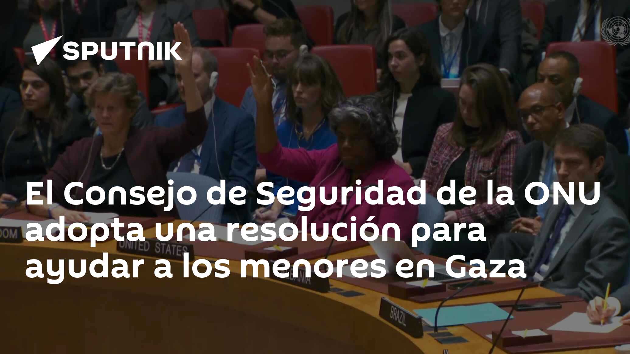 El Consejo De Seguridad De La Onu Adopta Una Resolución Para Ayudar A Los Menores En Gaza 15 1571