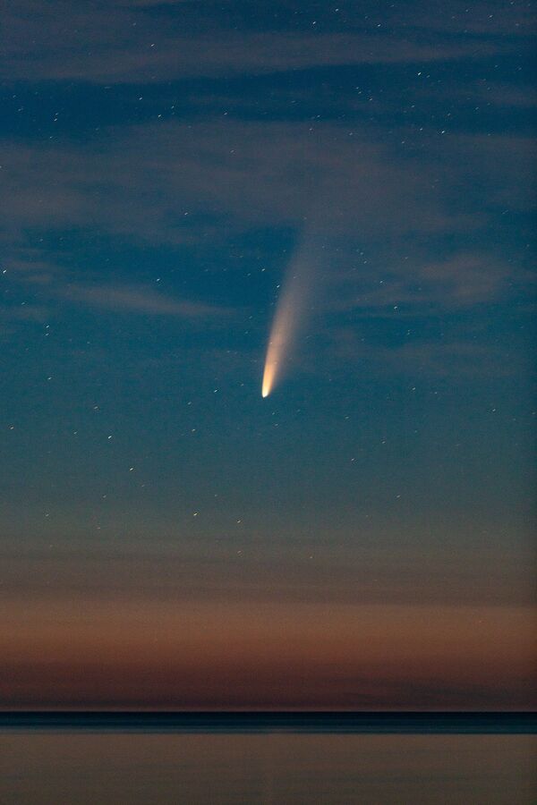 Los últimos en ver este cometa fueron los faraones

 - Sputnik Mundo