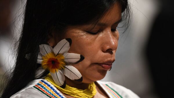 Un mujer Kichwa en Ecuador - Sputnik Mundo