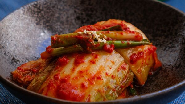 Kimchi, plato tradicional de la cocina coreana - Sputnik Mundo