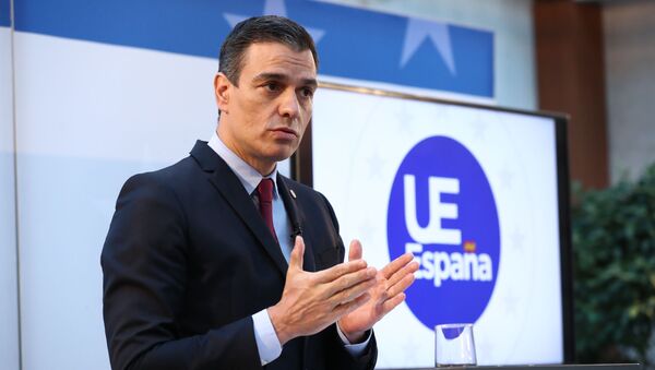 Pedro Sánchez, acuerdo  sobre Fondo de Recuperación - Sputnik Mundo