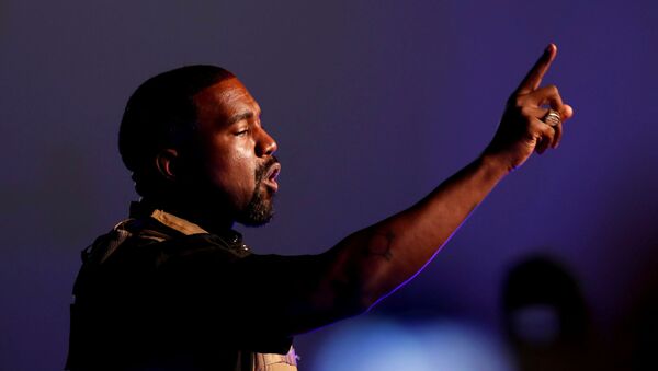 Kanye West, rapero estadounidense - Sputnik Mundo