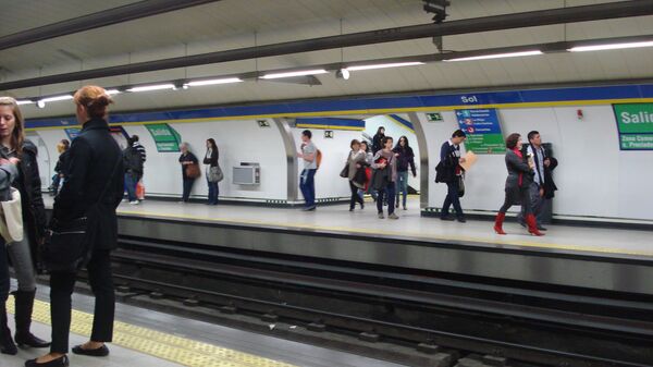 Metro de Madrid (imagen referencial) - Sputnik Mundo