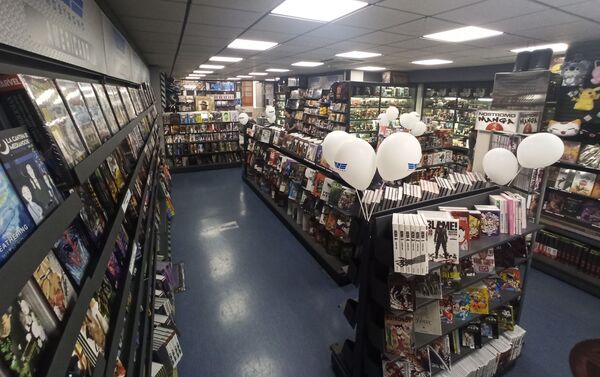 Interior de la tienda de cómics Nostromo  - Sputnik Mundo