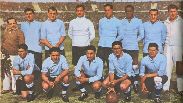 El equipo de fútbol de Uruguay, 1930 - Sputnik Mundo