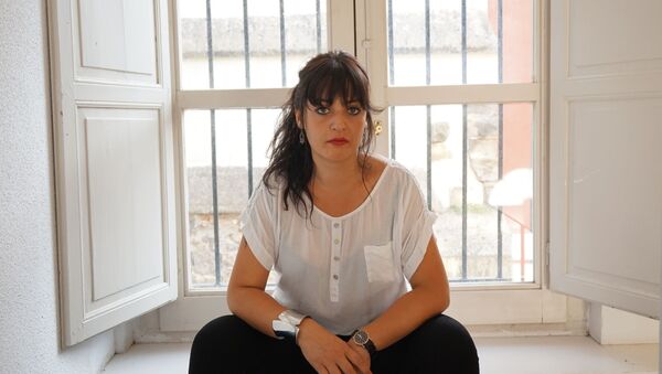La activista Amelia Tiganus, víctima de trata en España - Sputnik Mundo
