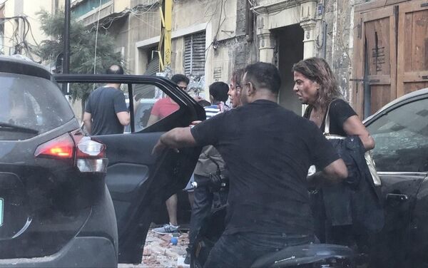 Las consecuencias de la explosión en Beirut - Sputnik Mundo