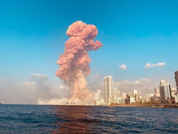 Взрыв в Бейруте - Sputnik Mundo