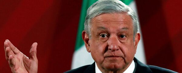 Andrés Manuel López Obrador, presidente mexicano Andrés Manuel López Obrador, presidente mexicano - Sputnik Mundo