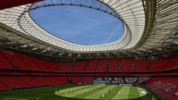 Foto del estadio San Mamés en Bilbao - Sputnik Mundo