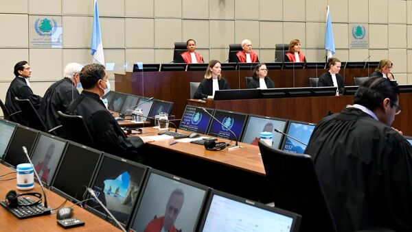 La sesión del Tribunal Especial de La Haya sobre el asesinato al ex primer ministro libanés Rafik Hariri - Sputnik Mundo