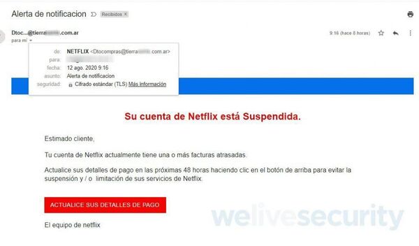Phishing con Netflix: cómo evitar la trampa que creció 6 veces en 2020 en Latinoamérica Phishing con Netflix: cómo evitar la trampa que creció 6 veces en 2020 en Latinoamérica - Sputnik Mundo