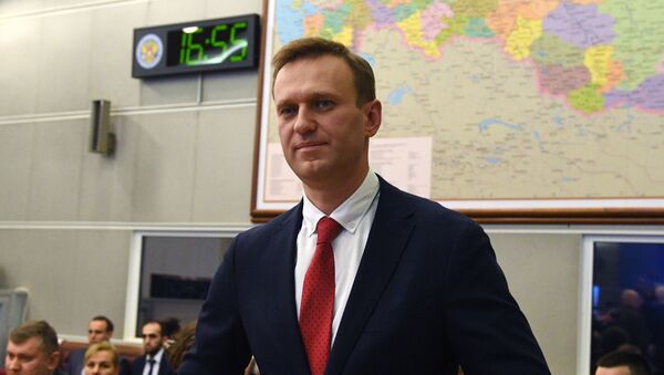 Alexéi Navalni, activista opositor ruso (archivo) - Sputnik Mundo