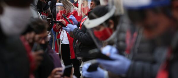El coronavirus en Chile El coronavirus en Chile - Sputnik Mundo