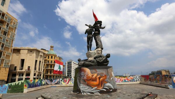 Plaza de los Mártires de Beirut, el Líbano - Sputnik Mundo