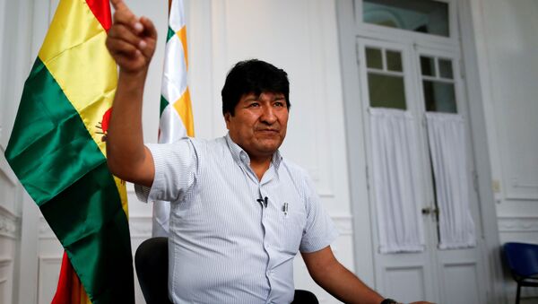 Evo morales, expresidente de Bolivia - Sputnik Mundo