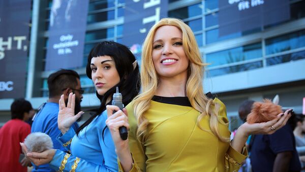 Un cosplay de Star Trek - Sputnik Mundo