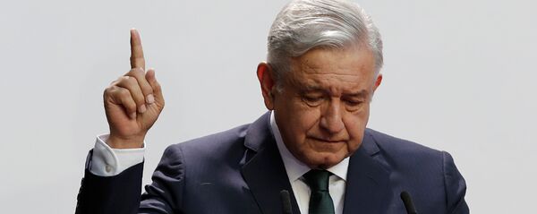 Andres Manuel López Obrador, presidente de México Andres Manuel López Obrador, presidente de México - Sputnik Mundo
