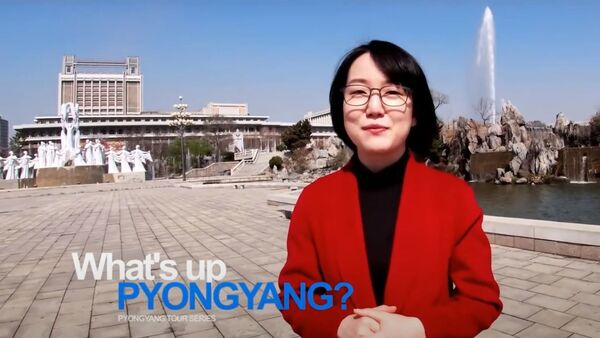 Un A, presentadora del canal norcoreano Echo of Truth - Sputnik Mundo