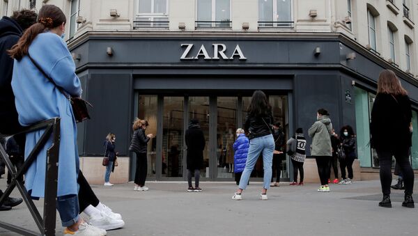 Imagen referencial tienda de Zara en París - Sputnik Mundo