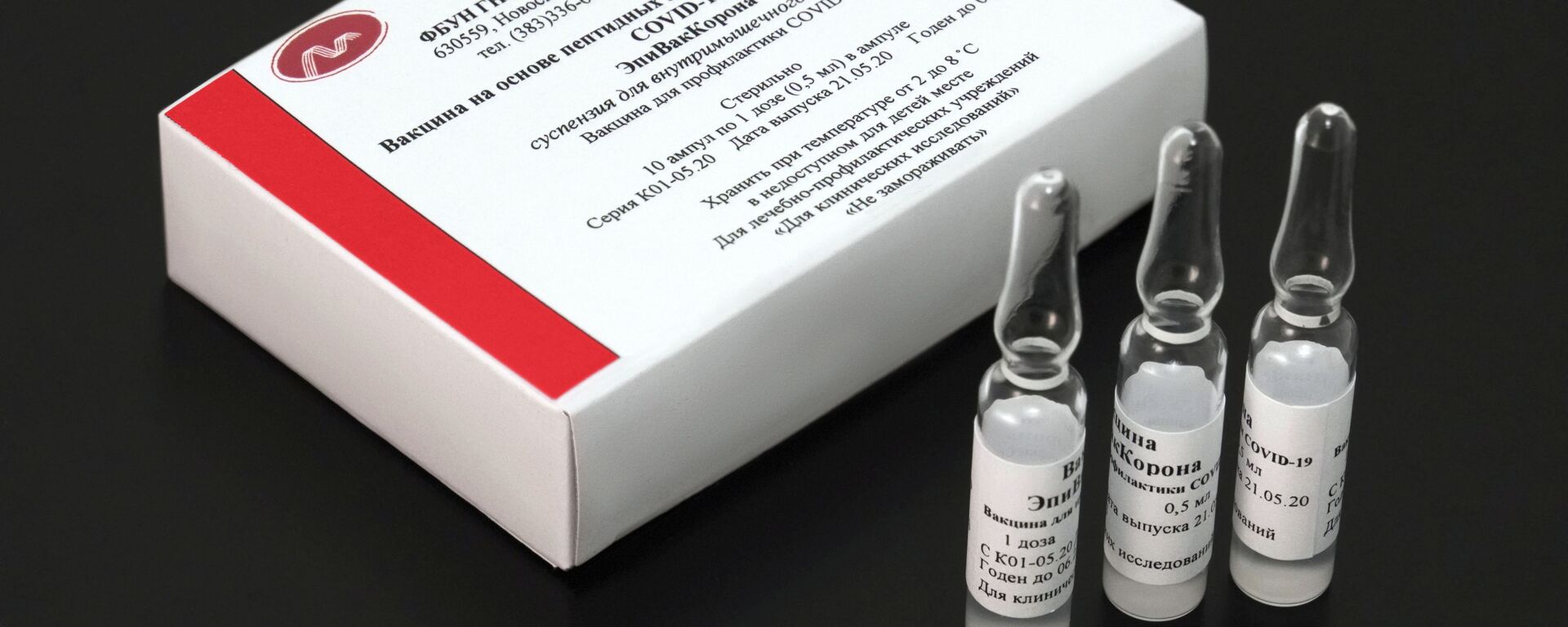 La vacuna anti-COVID-19 'EpiVacCorona' - Sputnik Mundo, 1920, 06.07.2021