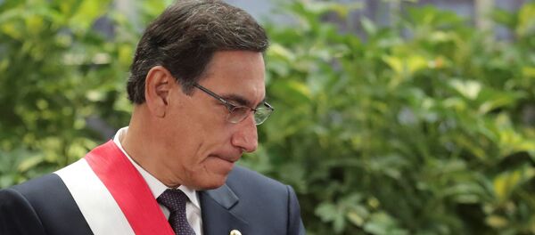 Martín Vizcarra, el presidente de Perú Martín Vizcarra, el presidente de Perú - Sputnik Mundo