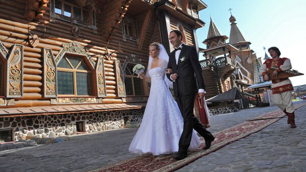 Una boda rusa (imagen referencial) - Sputnik Mundo