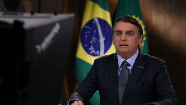 Jair Bolsonaro, presidente de Brasil - Sputnik Mundo