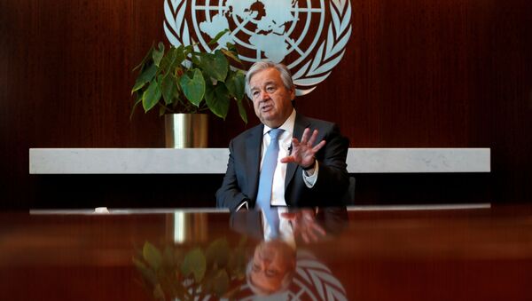 António Guterres, secretario general de la ONU - Sputnik Mundo