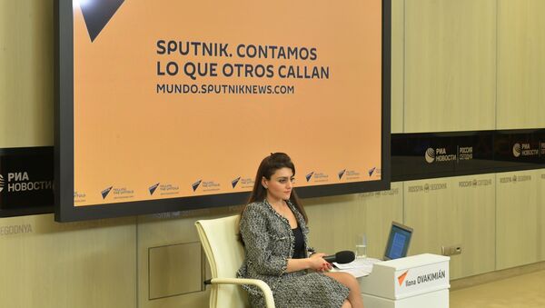 Ilona Ovakimián, jefa de la web y radio Sputnik Mundo - Sputnik Mundo