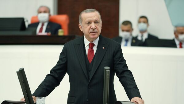  Recep Tayyip Erdogan, presidente de Turquía - Sputnik Mundo