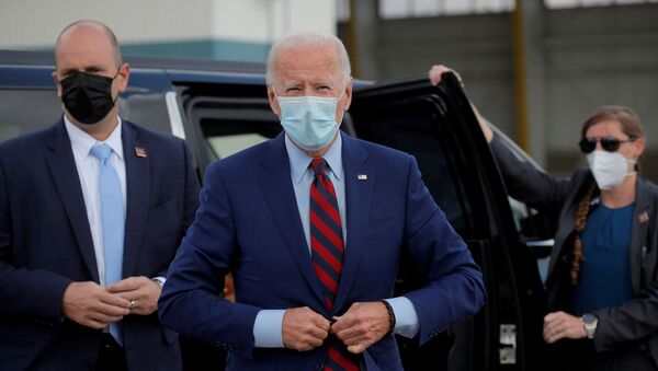 Joe Biden, candidato presidencial del opositor Partido Demócrata de EEUU - Sputnik Mundo