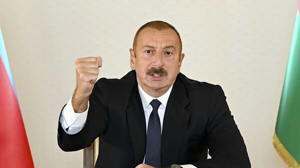 El presidente de Azerbaián, Iljam Alíev - Sputnik Mundo