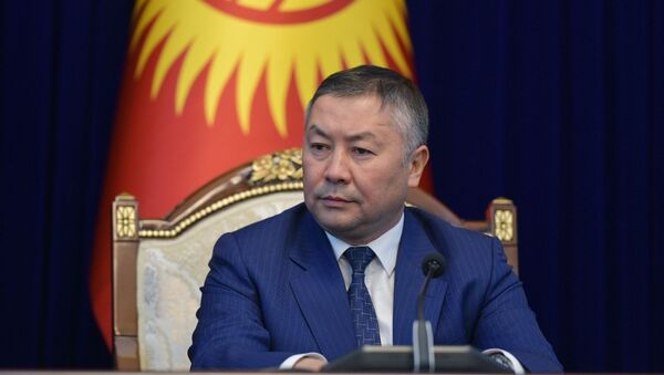 Kanat Isáev, el nuevo presidente del Parlamento kirguís - Sputnik Mundo